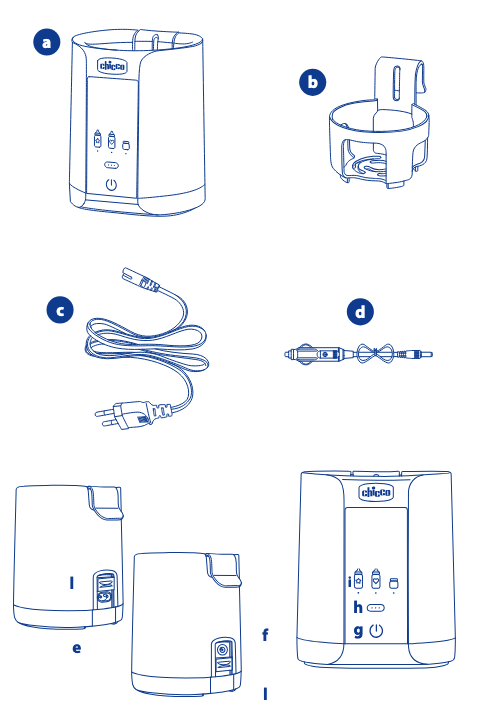 Istruzioni Scalda Biberon Chicco